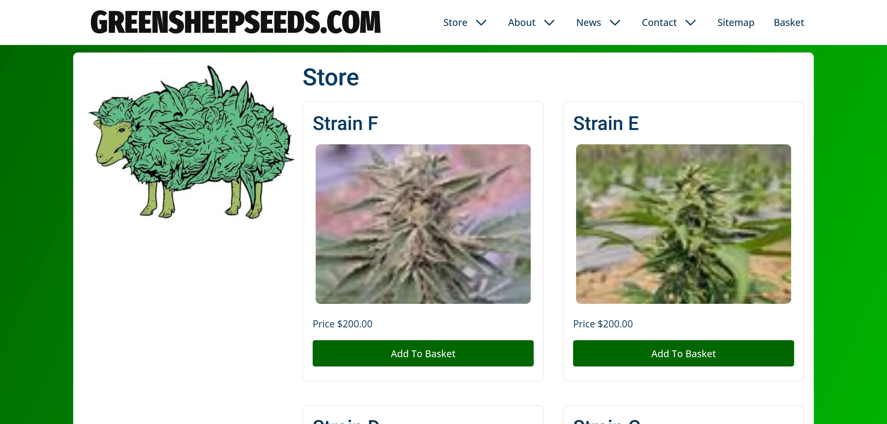 Green Sheep Seeds Green Sheep Seeds